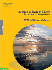 Kansikuva: Nuorten päihteiden käyttö Suomessa 1995–2015
